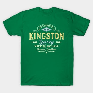 Kingston Jamaica vintage logo T-Shirt